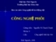 Công nghệ phôi