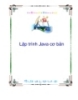 Lập trình Java cơ bản