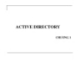 ACTIVE DIRECTORY