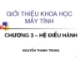 GIỚI THIỆU KHOA HỌC  MÁY TÍNH ( NGUYỄN THANH TRUNG ) - CHƯƠNG 3