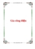 Gia công điện