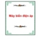 Máy biến điện áp