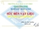 SỨC BỀN VẬT LIỆU-Chương 6