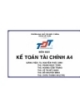 KẾ TOÁN TÀI CHÍNH A4