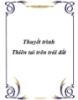 Thuyết trình: " Thiên tai trên trái đất'