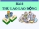 Bài giảng Quản trị nguồn nhân lực - Chương 8: Thù lao lao động