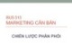 Bài giảng Marketing căn bản - Chiến lược phân phối