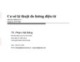 Bài giảng Cơ sở kĩ thuật đo lường điện tử: Chương 1 - TS. Phạm Hải Đăng